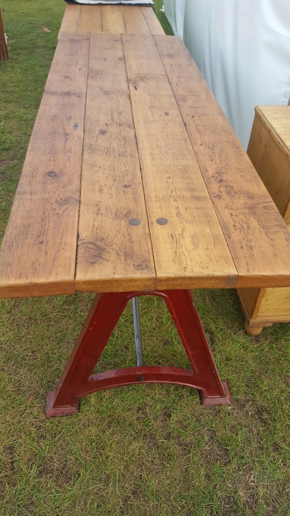 Cast iron preparation table. Hamilton's Interiors